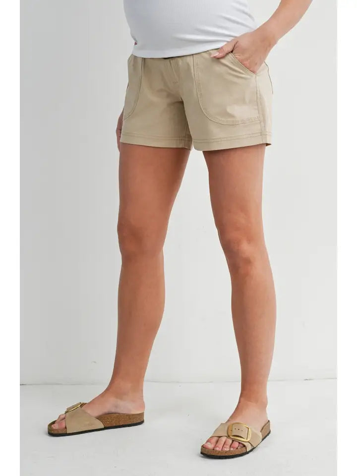 Over the belly cargo shorts