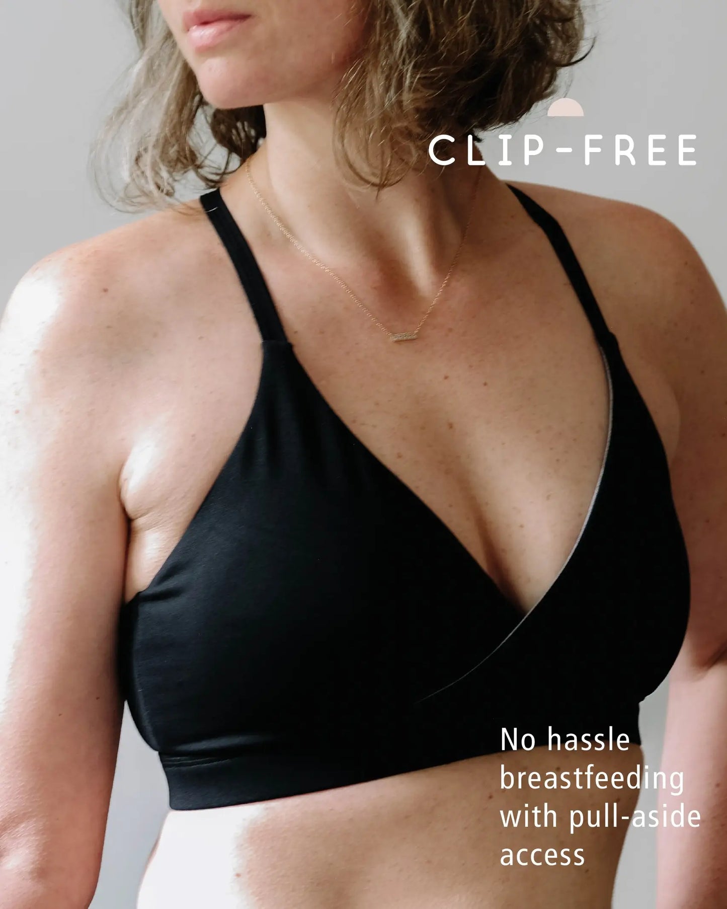 Foxy Black Nursing Bra